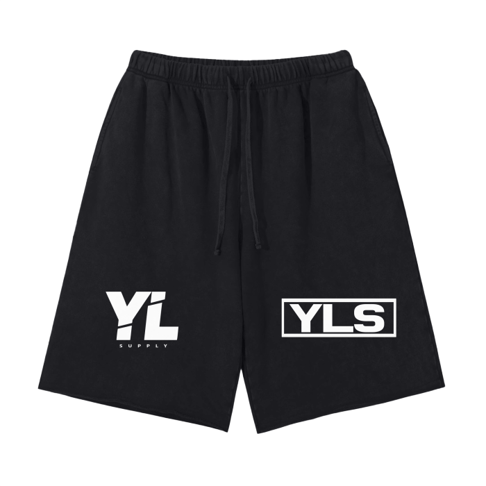 Scattered Edge Vintage Washed Shorts - 350 GSM